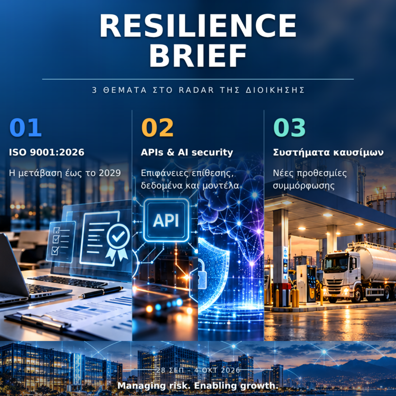 DEFINE Resilience Brief · 28 Σεπτεμβρίου – 4 Οκτωβρίου 2026
